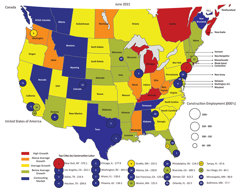 Construction Weather Map