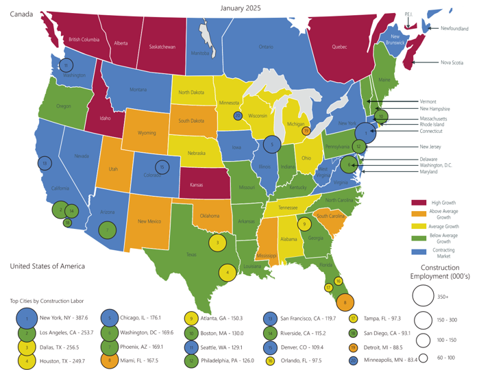 Construction Weather Map
